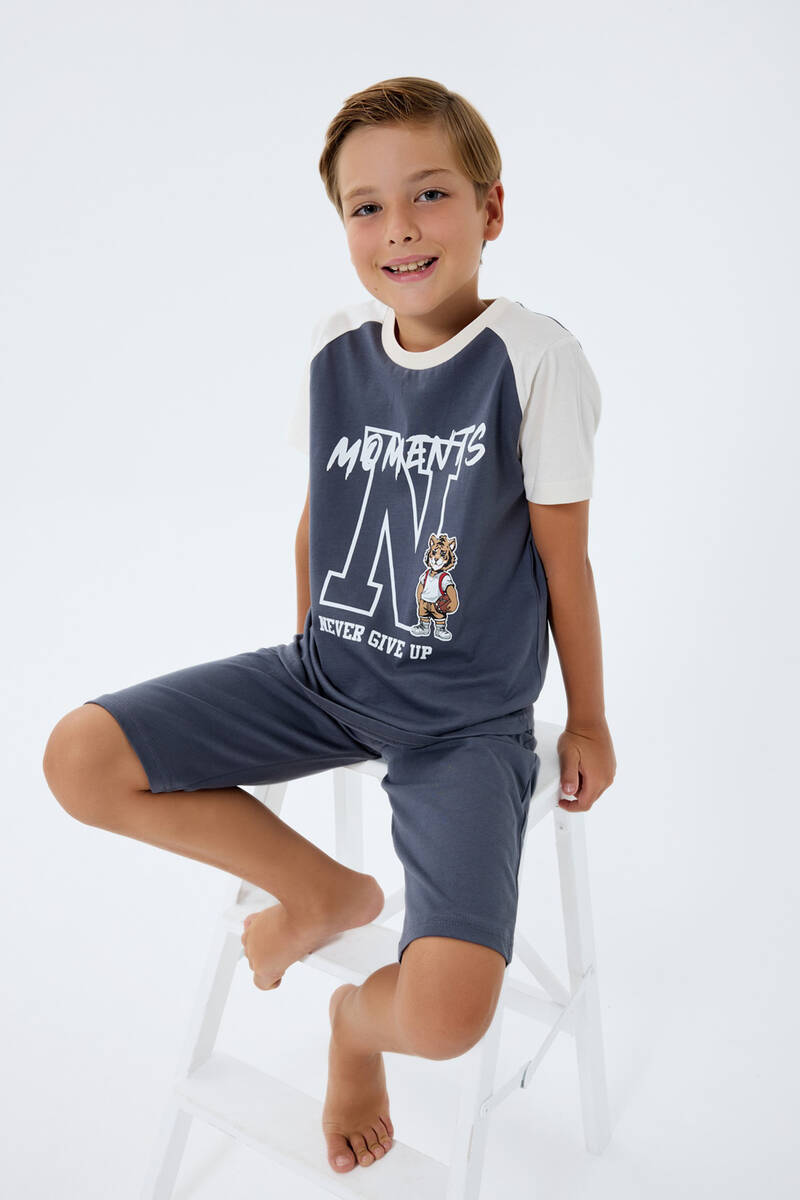 Rolypoly Erkek Çocuk Antrasit Kapri Takım