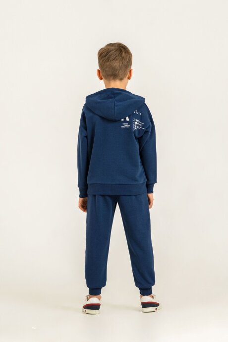 Rolypoly Erkek Çocuk Believe In Yourself Lacivert Eşofman Takımı RP3882-C-V3 - 4