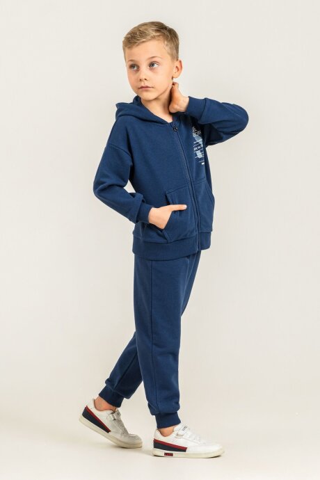 Rolypoly Erkek Çocuk Believe In Yourself Lacivert Eşofman Takımı RP3882-C-V3 - 6