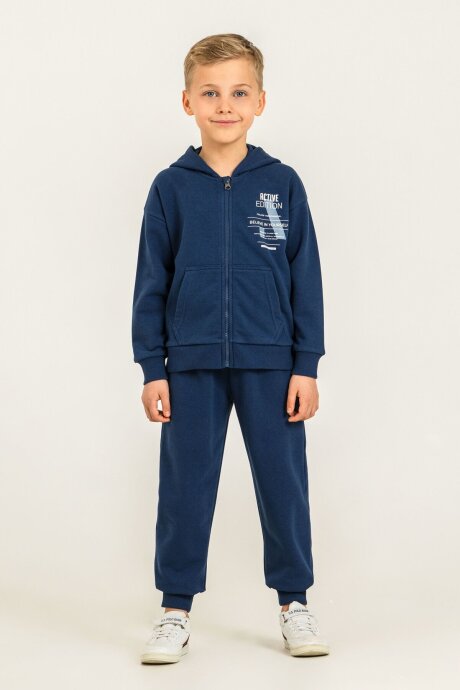 Rolypoly Erkek Çocuk Believe In Yourself Lacivert Eşofman Takımı RP3882-C-V3 - 7