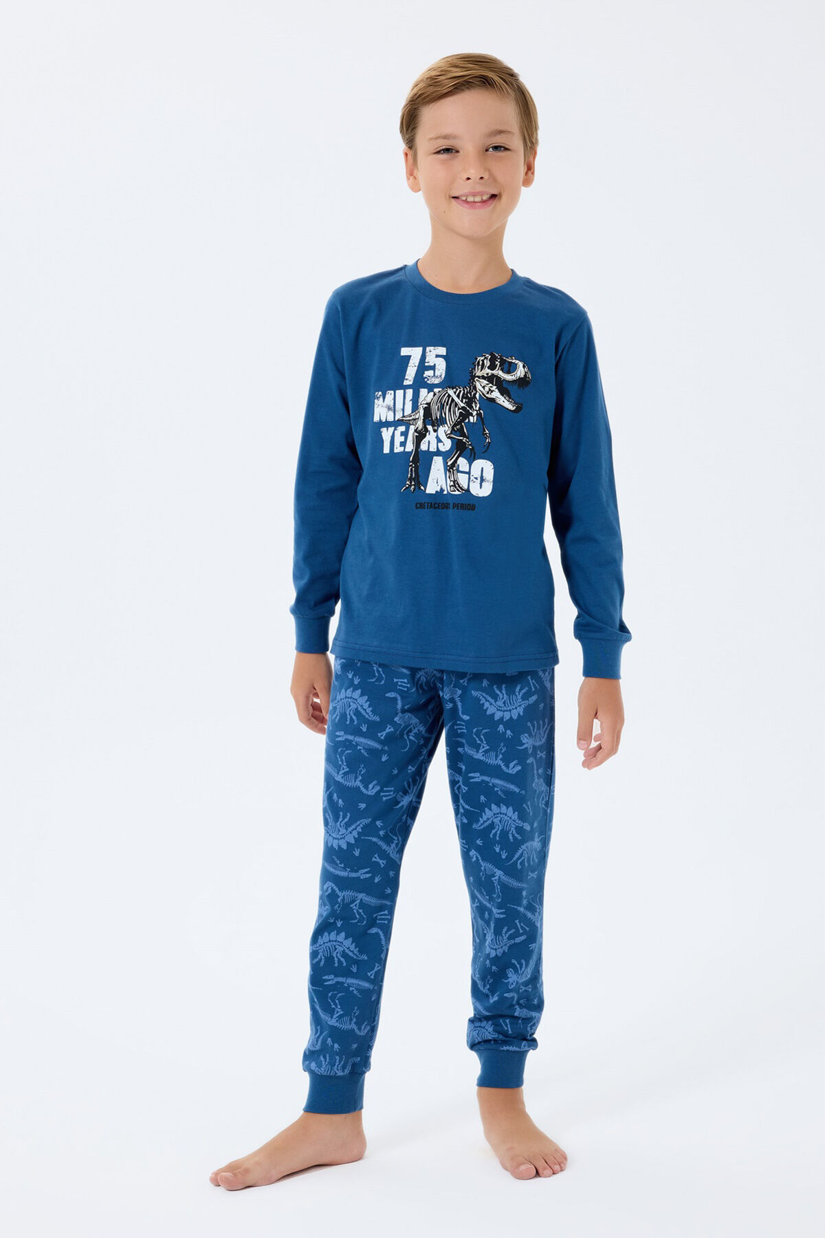 Rolypoly Erkek Çocuk Lacivert Pijama Takım