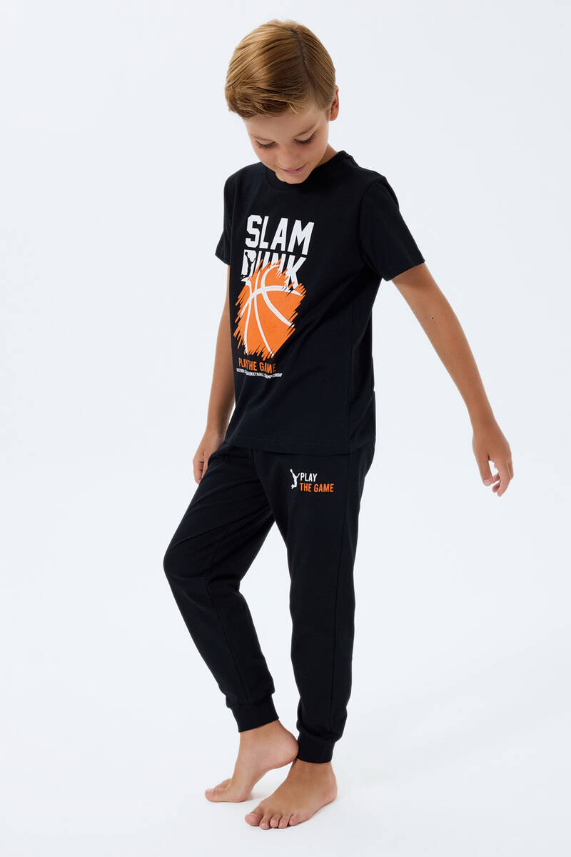 Rolypoly Erkek Çocuk %100 Pamuk Pijama Takımı RP3762-C-V2