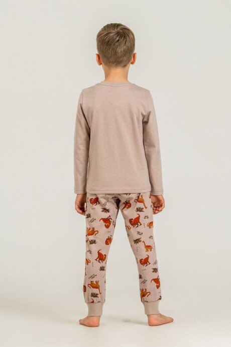 Rolypoly Erkek Çocuk %100 Pamuk Start The Game Sarı Uzun Kol Pijama Takım RP3860-C-V2 - 4