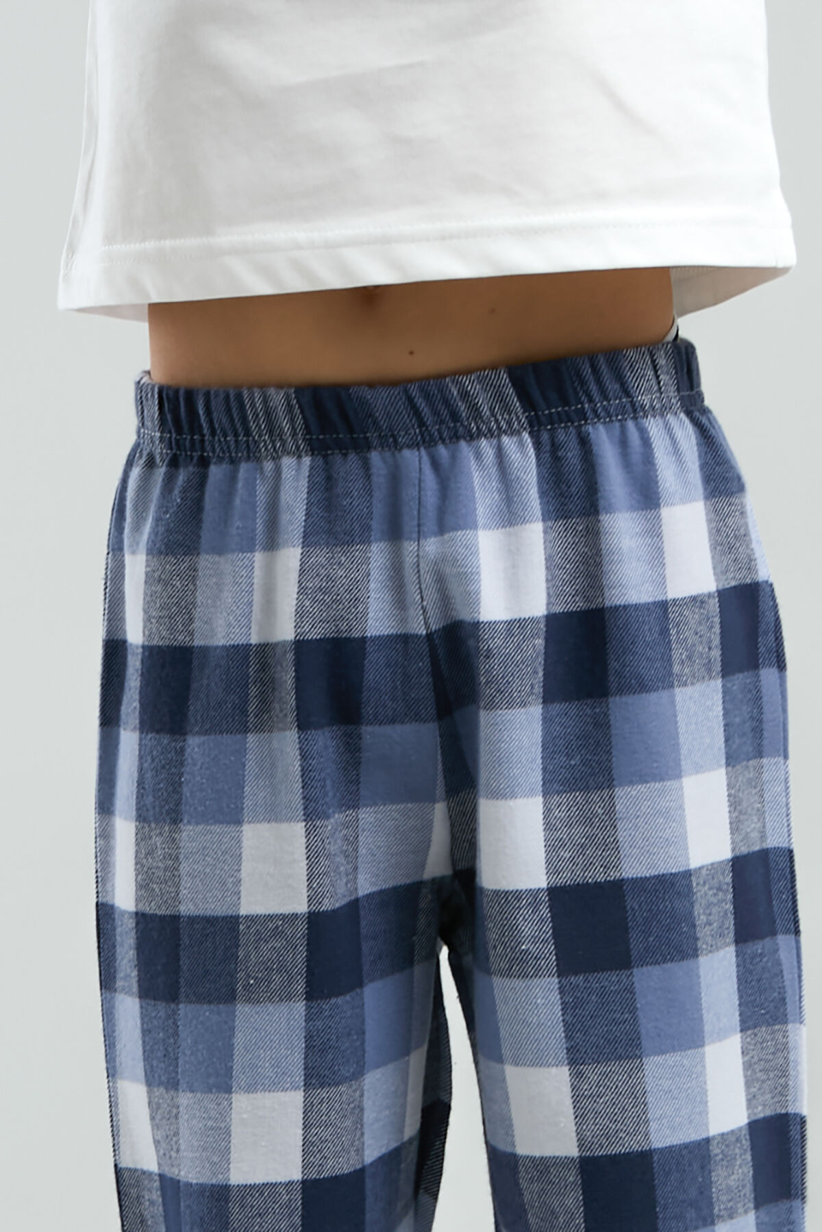Rolypoly Erkek Çocuk Beyaz Pijama Takımı