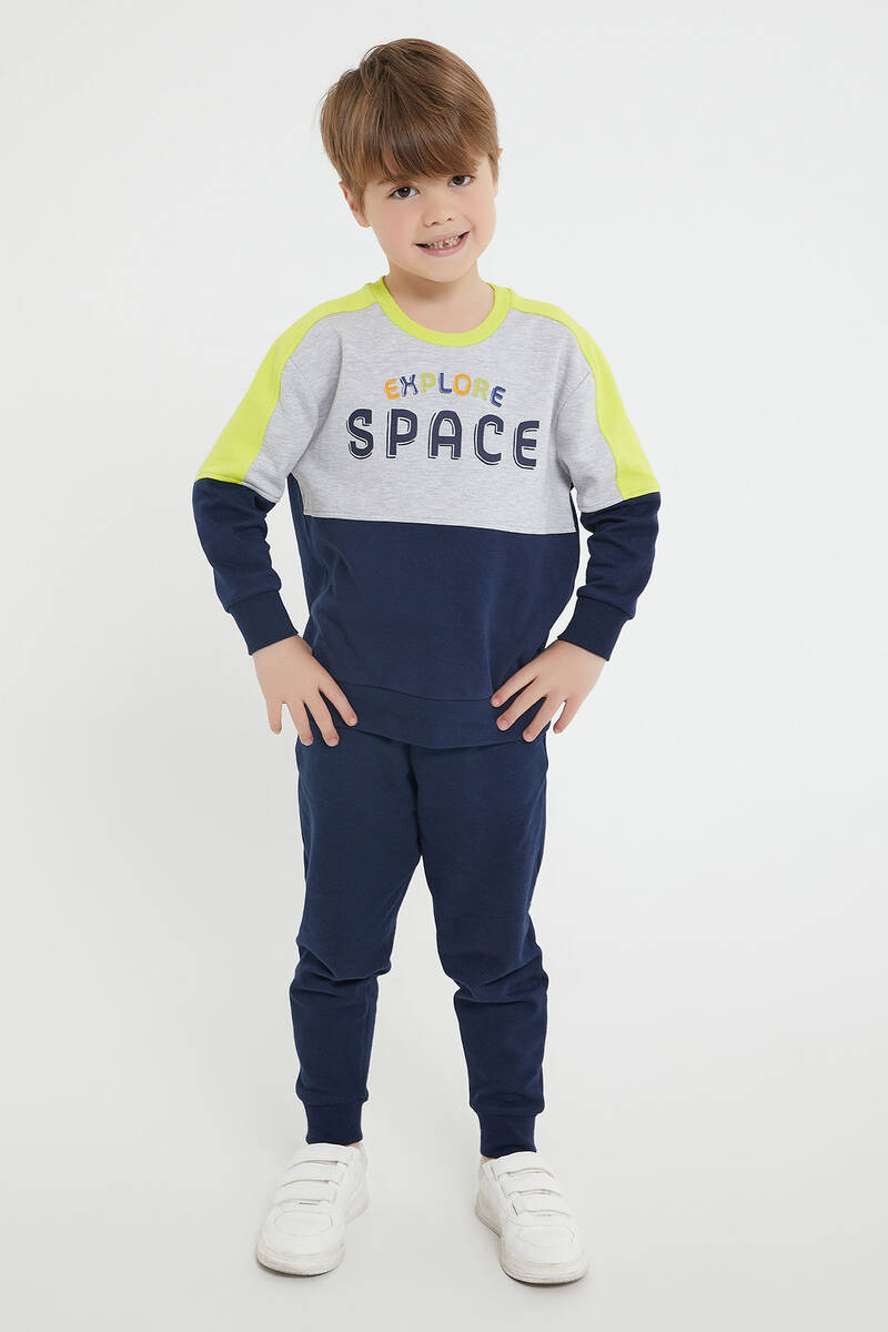 RolyPoly Explore Space Grimelanj Erkek Çocuk Eşofman Takım
