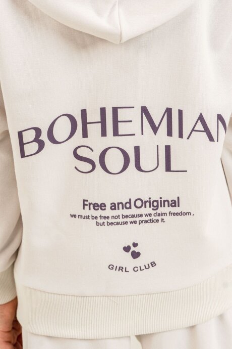 Rolypoly Kız Çocuk Bohemian Soul Beyaz Eşofman Takımı RP3920-C-V2 - 5