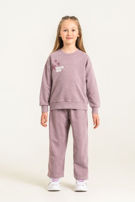Rolypoly Kız Çocuk Creative Mood Mavi Eşofman Takımı RP3927-C-V3 (1)