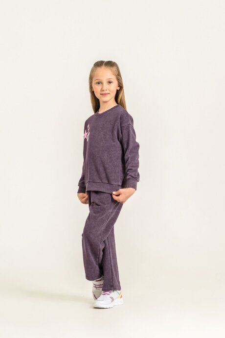 Rolypoly Kız Çocuk Creative Mood Mor Eşofman Takımı RP3927-C-V2 (1)