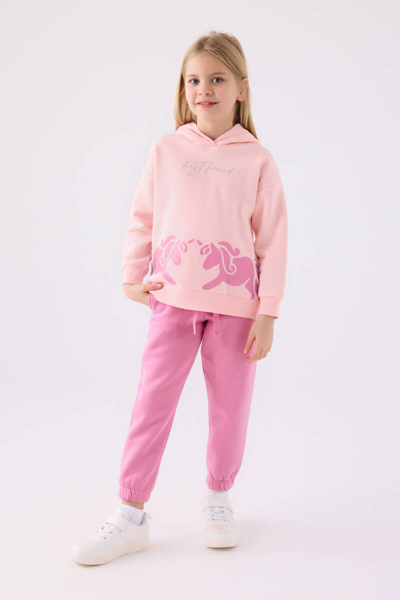 Rolypoly Kız Çocuk Pembe Eşofman Takımı Rolypoly Kız Çocuk Pembe Eşofman Takımı