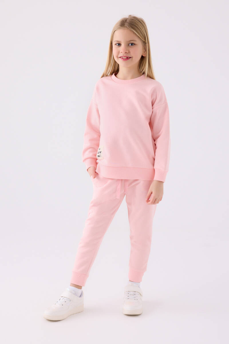 Rolypoly Kız Çocuk Pembe Eşofman Takımı Rolypoly Kız Çocuk Pembe Eşofman Takımı