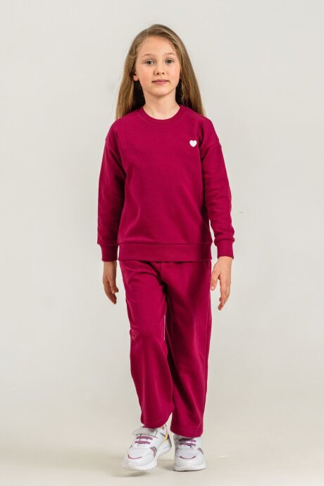 Rolypoly Kız Çocuk Sweet And Chic Bordo Eşofman Takımı RP3921-C-V2