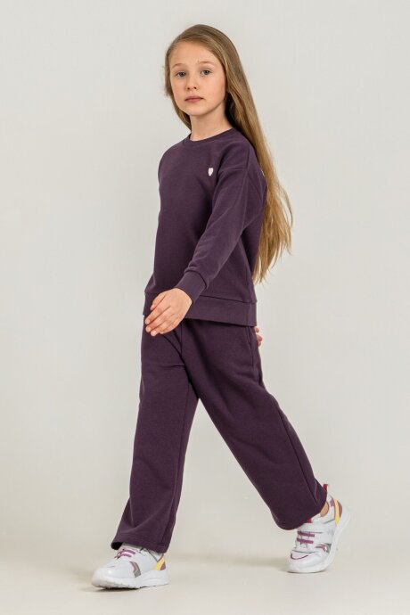 Rolypoly Kız Çocuk Sweet And Chic Mor Eşofman Takımı RP3921-C-V3 (1)