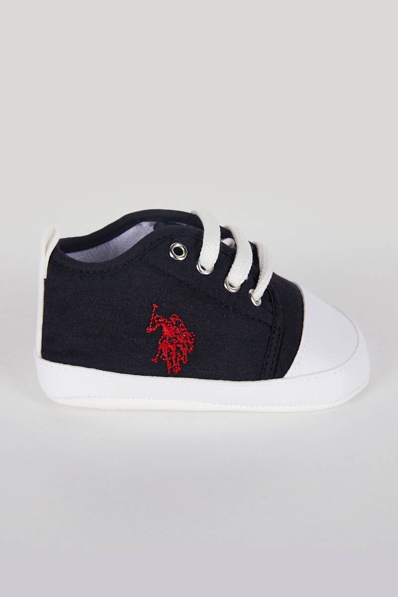 U.S. Polo Assn. Erkek Bebek Pamuklu Pigment Baskılı Yazlık Regular Fit Lacivert Ayakkabı USB1309-B-V4 - 2