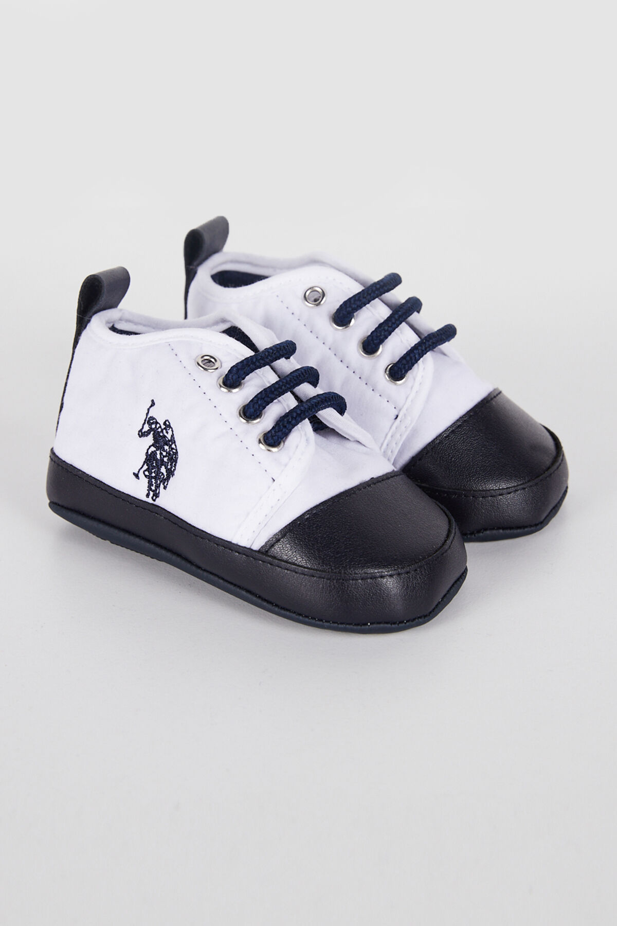 U.S. Polo Assn Erkek Bebek Beyaz Ayakkabı