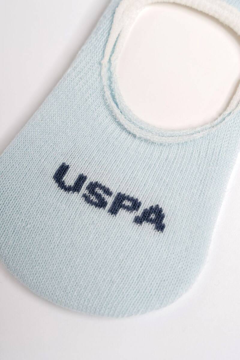 U.S. Polo Assn. Erkek Bebek Pamuklu Baskılı Yazlık Regular Fit Beyaz Çorap USB2601-C-V2 - 5
