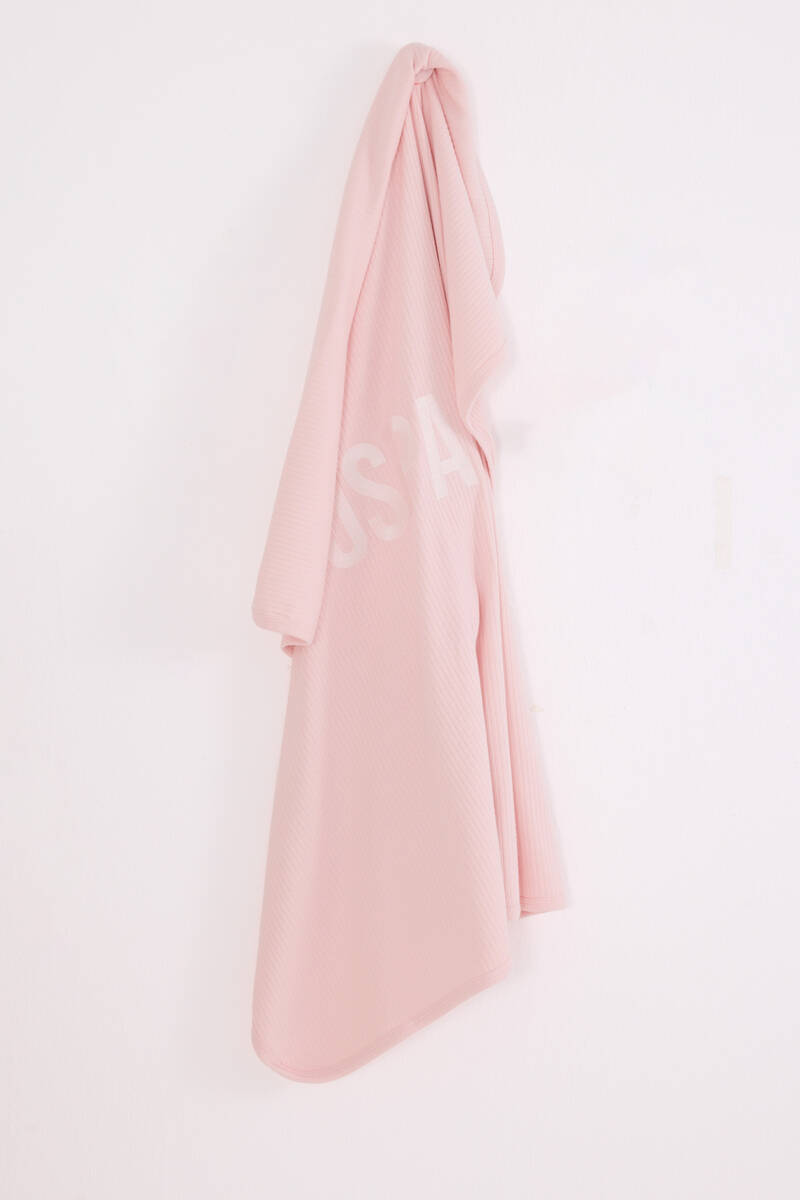 U.S. Polo Assn Bebek Kız Bebek Pembe Battaniye