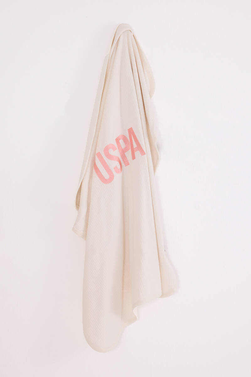 U.S. Polo Assn Bebek Kız Bebek Beyaz Battaniye