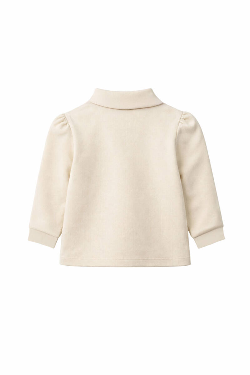 U.S. Polo Assn. Kız Bebek Pamuklu Polo Yaka Nakışlı Yazlık Regular Fit Mor T-Shirt USB3051-B-V2 - 2