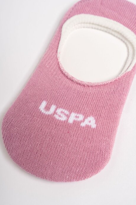 U.S. Polo Assn. Kız Bebek Baskılı Yazlık Regular Fit Pembe Çorap USB2801-C-V2 - 5