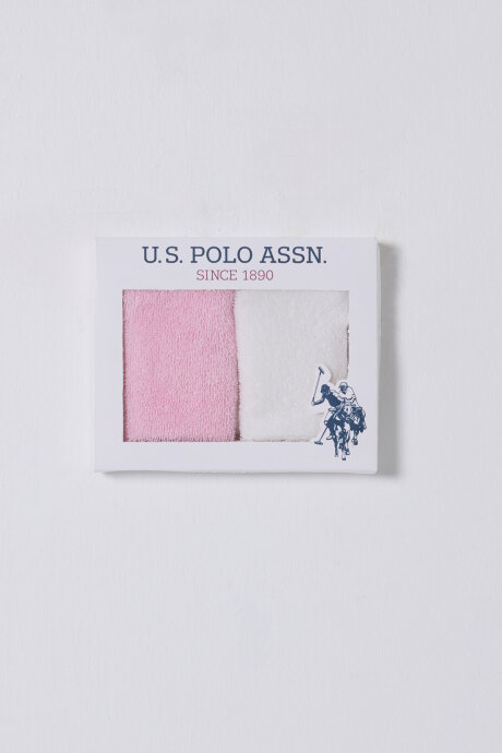 U.S. Polo Assn. Kız Bebek Pigment Baskılı Yazlık Regular Fit Pembe Mendil USB2493-C-V1 (1)