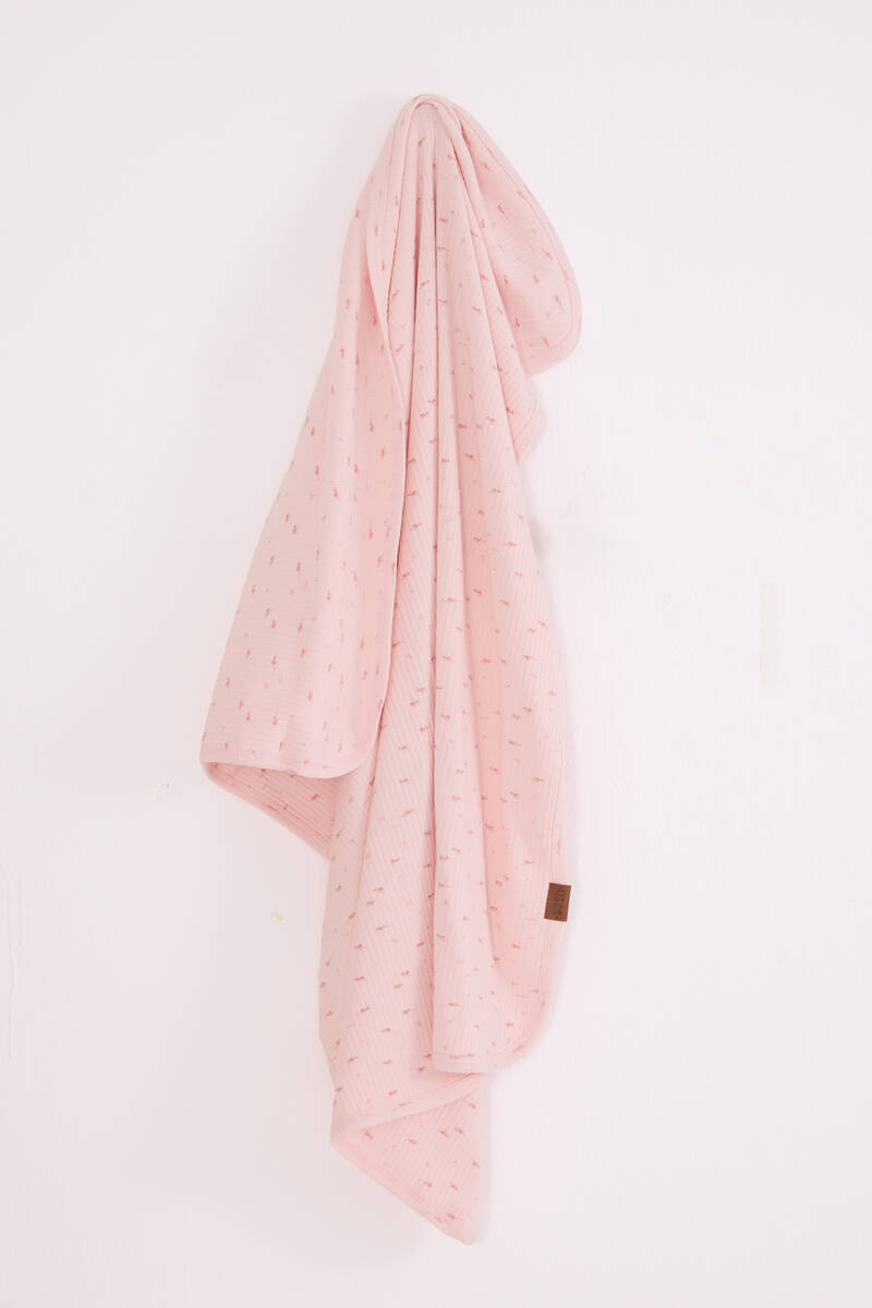 U.S. Polo Assn Bebek Kız Bebek Pembe Battaniye