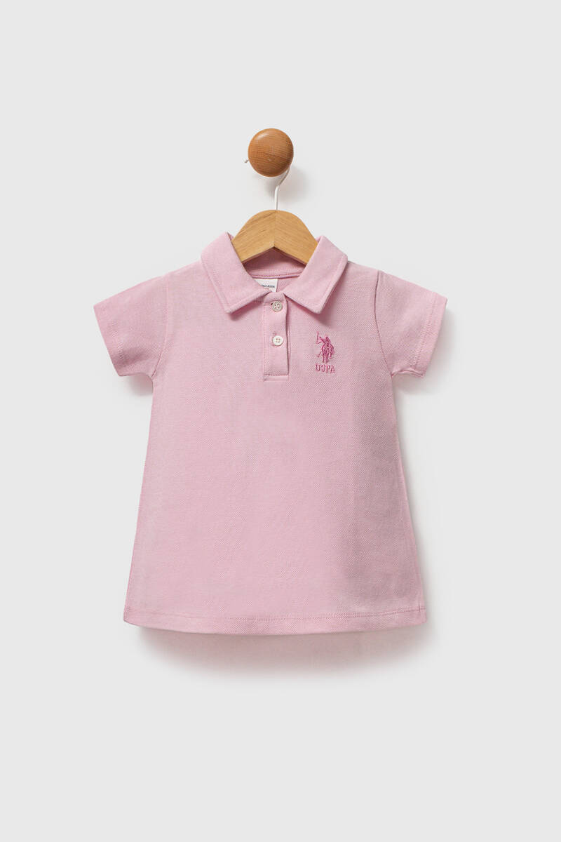 U.S.POLO ASSN.KIZ BEBEK ELBİSE Toz Pembe  U.S.POLO ASSN.KIZ BEBEK ELBİSE Toz Pembe