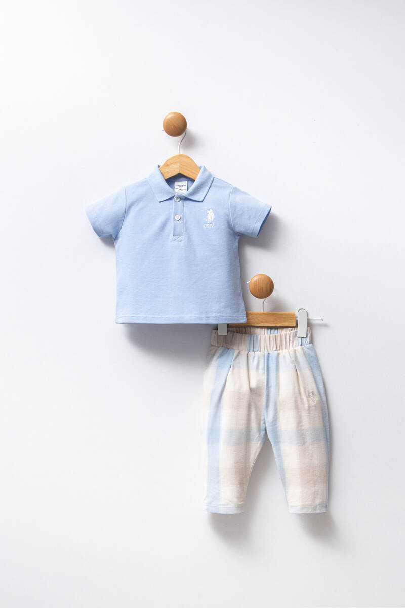 U.S. Polo Assn. Erkek Bebek Beyaz Bebek Takım
