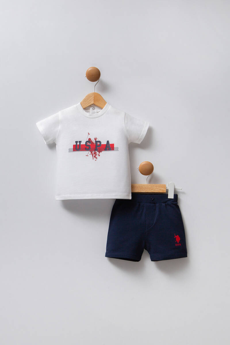 U.S. Polo Assn. Erkek Bebek Kırmızı Bebek Takım
