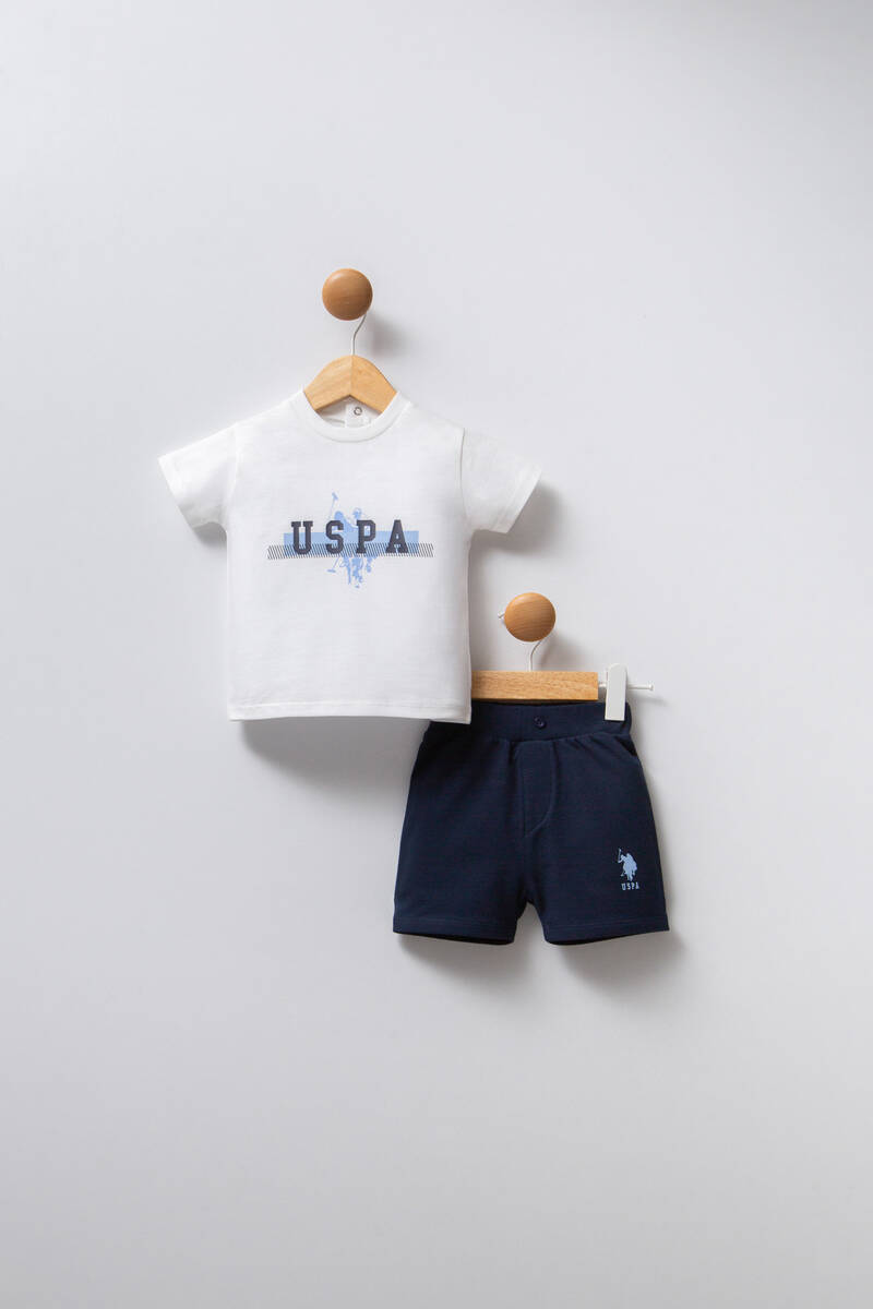 U.S. Polo Assn. Erkek Bebek Mavi Bebek Takım