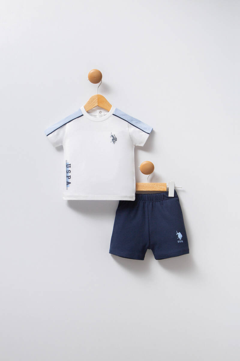 U.S. Polo Assn. Erkek Bebek Mavi Bebek Takım