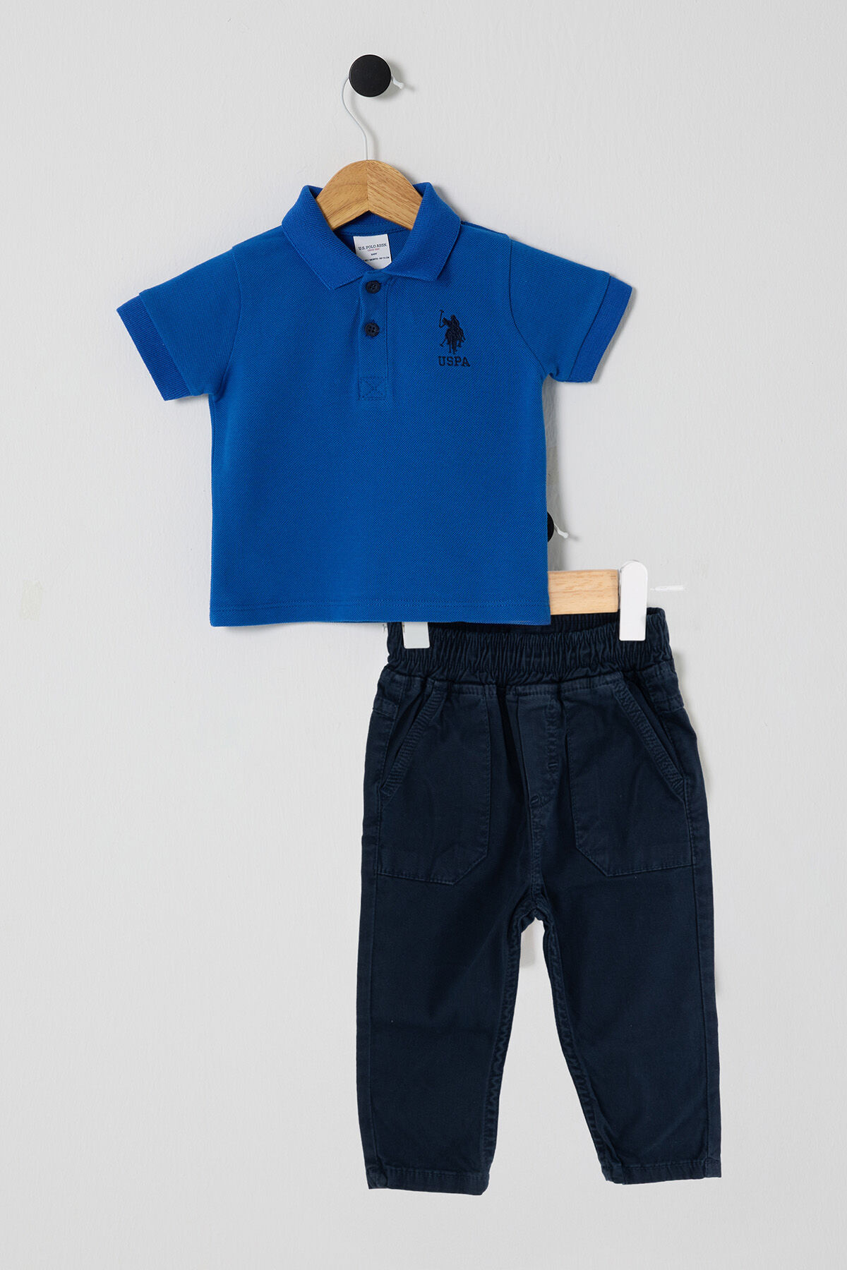 U.S. Polo Assn Erkek Bebek Mavi Takım