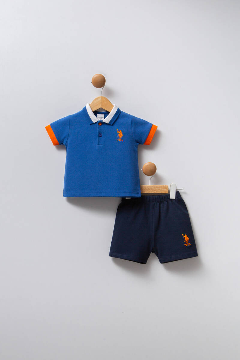 U.S. Polo Assn. Erkek Bebek Mavi Bebek Takım