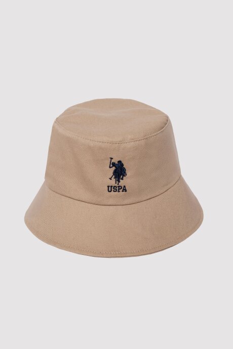U.S. Polo Assn. Erkek Bebek Nakışlı Yazlık Regular Fit Bej Şapka USB2944-C-V3