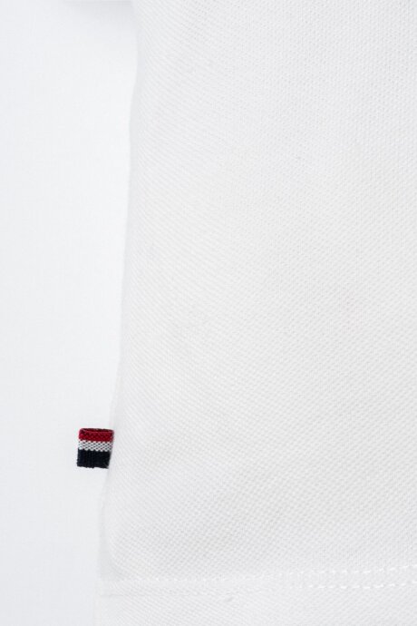 U.S. Polo Assn. Erkek Bebek Polo Yaka Nakışlı Yazlık Regular Fit Beyaz Bebek Takımı USB2888-C-V1 - 5