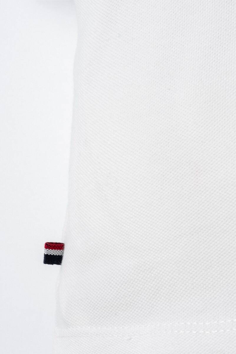 U.S. Polo Assn. Erkek Bebek Polo Yaka Nakışlı Yazlık Regular Fit Beyaz Bebek Takımı USB2888-C-V1 - 5