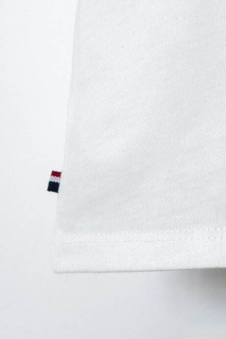 U.S. Polo Assn. Erkek Bebek Bisiklet Yaka Nakışlı Yazlık Regular Fit Beyaz Bebek Takımı USB2905-C-V1 - 5
