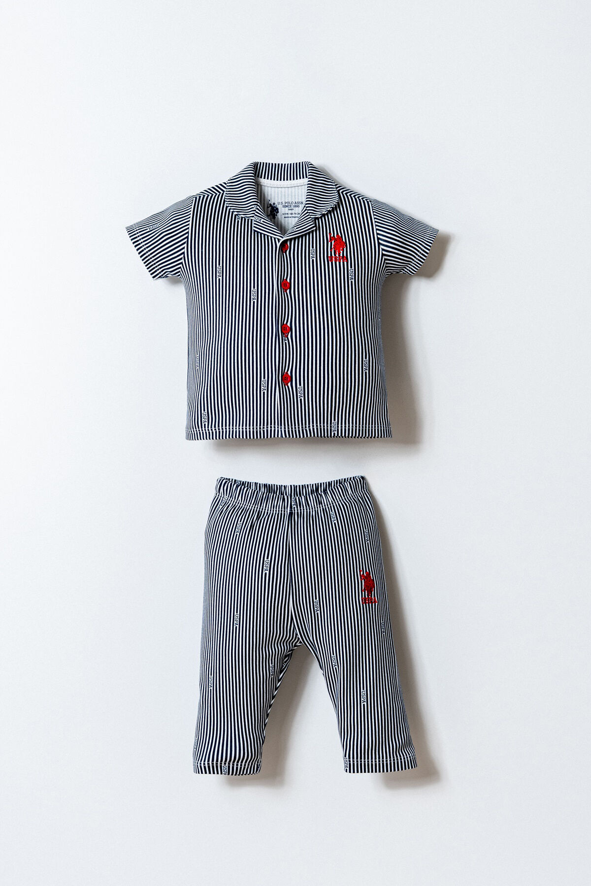 U.S. Polo Assn. Erkek Bebek Antrasit Takım