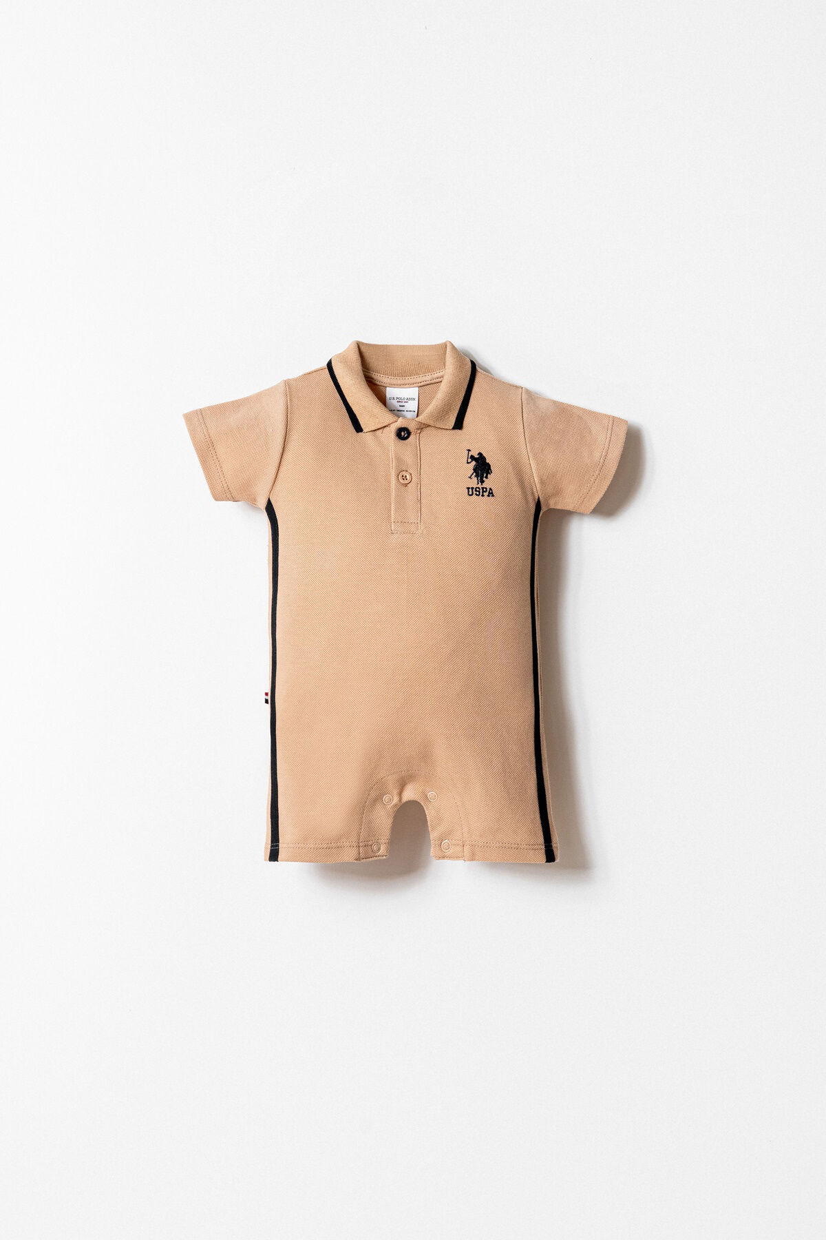 U.S. Polo Assn. Erkek Bebek Kahverengi Tulum
