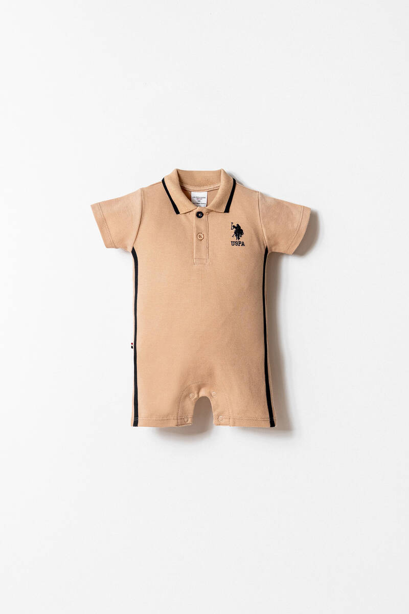 U.S. Polo Assn. Erkek Bebek Kahverengi Tulum