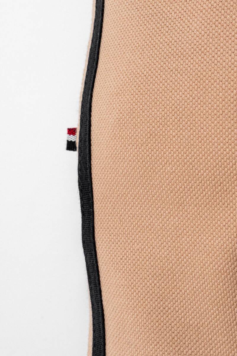 U.S. Polo Assn. Erkek Bebek %100 Pamuk Polo Yaka Nakışlı Yazlık Regular Fit Kahverengi Tulum USB2906-C-V3 - 3