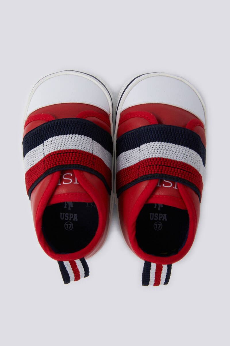 U.S. Polo Assn. Erkek Bebek Pigment Baskılı Yazlık Regular Fit Kırmızı Ayakkabı USB1301-B-V4 - 6