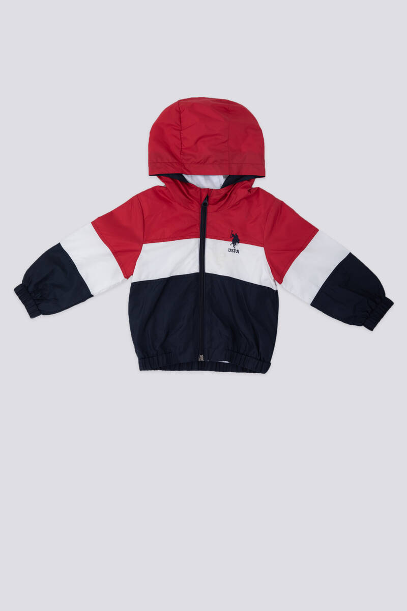 U.S. Polo Assn. Erkek Bebek Kırmızı Bebek Mont