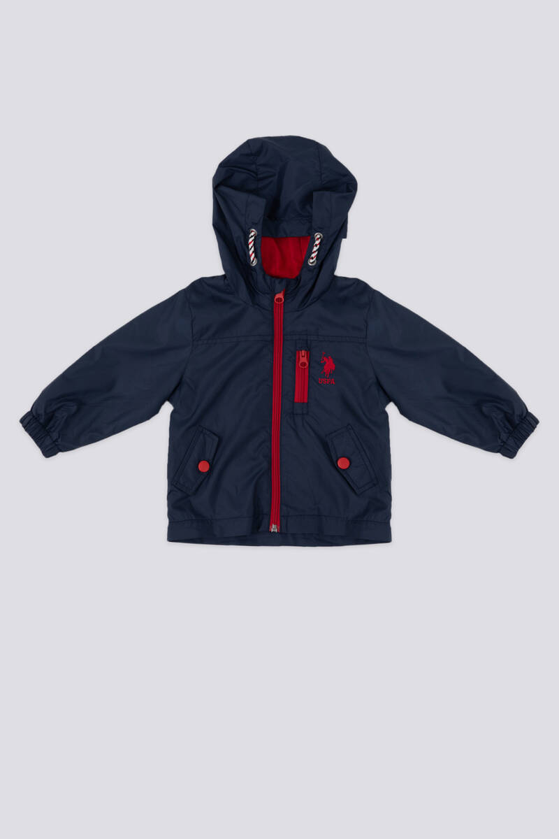 US Polo Assn Erkek Bebek Lacivert Bebek Mont
