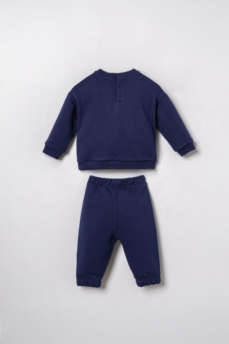 U.S. Polo Assn. Erkek Bebek Lacivert Uzun Kol Pijama Takım USB3193-C-V1 - 4