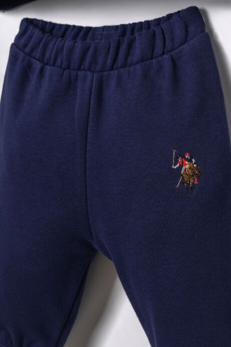 U.S. Polo Assn. Erkek Bebek Lacivert Uzun Kol Pijama Takım USB3193-C-V1 - 3