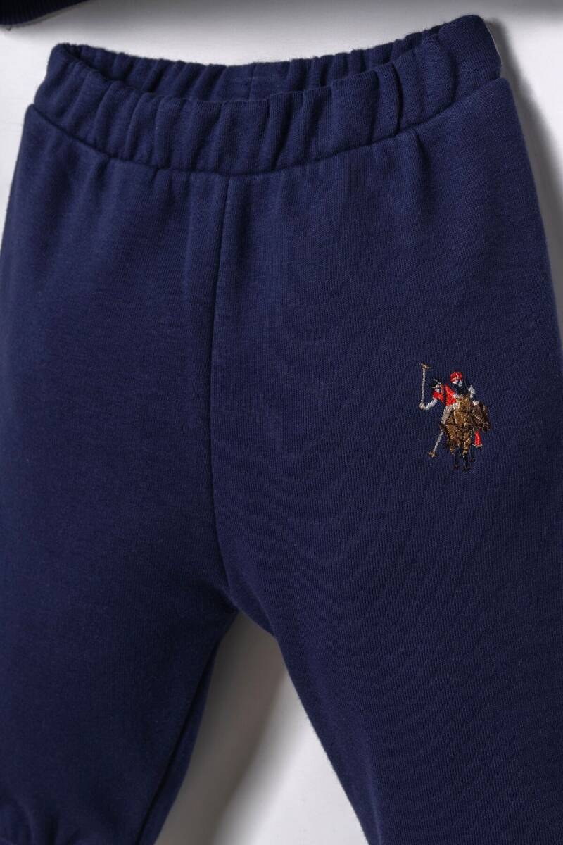 U.S. Polo Assn. Erkek Bebek Lacivert Uzun Kol Pijama Takım USB3193-C-V1 - 3
