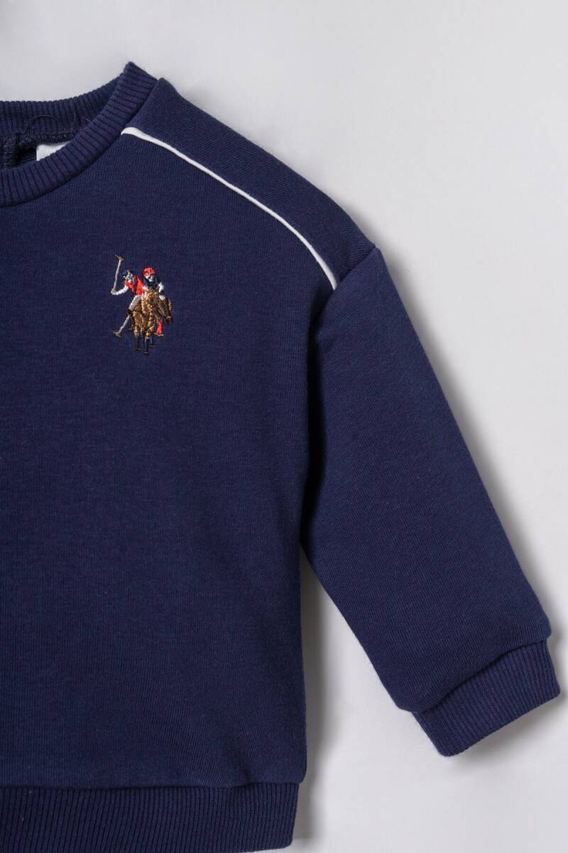 U.S. Polo Assn. Erkek Bebek Lacivert Uzun Kol Pijama Takım USB3193-C-V1 - 2