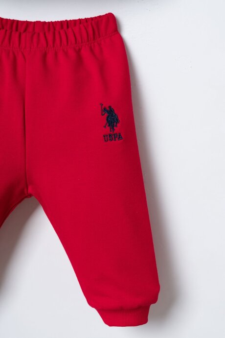 U.S. Polo Assn. Erkek Bebek %100 Pamuk Lacivert Uzun Kol Pijama Takım USB3196-C-V2 - 3