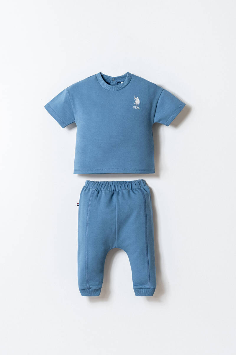 U.S. Polo Assn. Erkek Bebek Mavi Takım