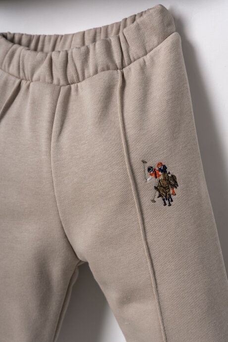 U.S. Polo Assn. Erkek Bebek Nakışlı Sarı Uzun Kol Pijama Takım USB3170-C-V2 - 3